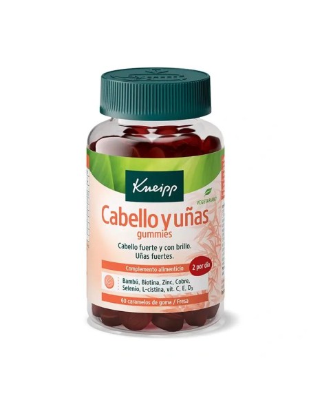 Kneipp Cabello Y Uñas Gummies, 60 unidades