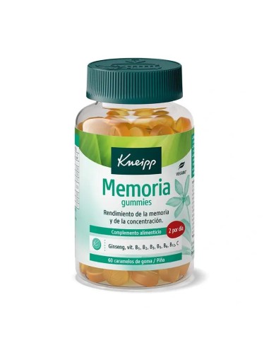 Kneipp Memoria Gummies, 60 unidades