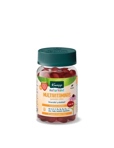 Kneipp Multivitaminas Niños Gummies, 30 unidades
