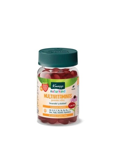 Kneipp Multivitaminas Niños Gummies, 30 unidades