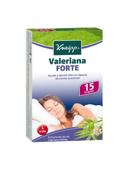 Kneipp Valeriana Forte, 15 grageas