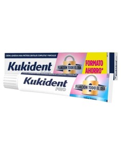 Kukident Pro Complete Crema Adhesiva Dentadura Sabor Clásico 70 gr 2