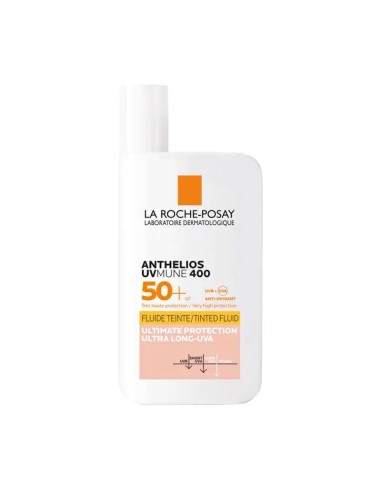 La Roche Posay Anthelios UVMune 400 SPF50+ Fluido con Color, 50 ml