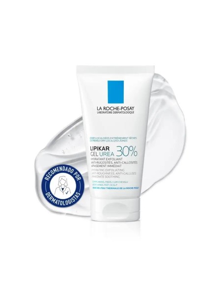 La Roche Posay Lipikar Gel Urea 30% - Gel Hidratante Con Urea, 50 ml