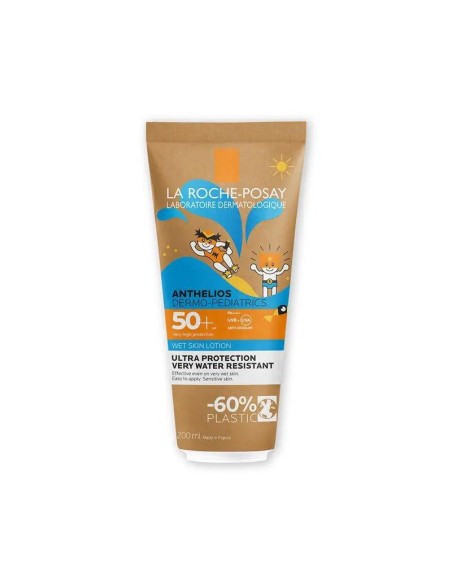 La Roche-Posay Anthelios Wet Skin Dermopediatrics Carton Tube Spf50+, 200 ml