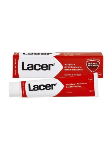Lacer Pasta Dentífrica Anticaries con Flúor 125 ml