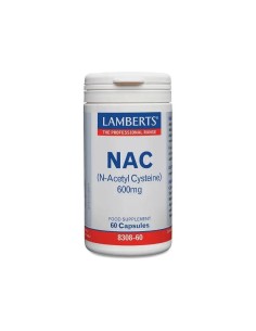 Lamberts Nac (N-Acetil Cisteina) 600Mg, 60 Tabs 2