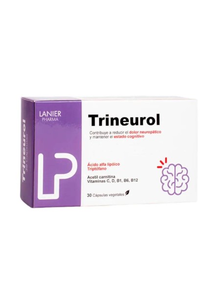 Lanier Pharma Trineurol Complemento Alimenticio, 30 cápsulas vegetales