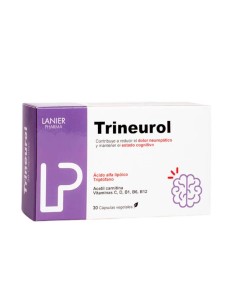 Lanier Pharma Trineurol Complemento Alimenticio, 30 cápsulas vegetales 2