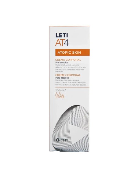 Letiat4 Crema Corporal, 200 ml