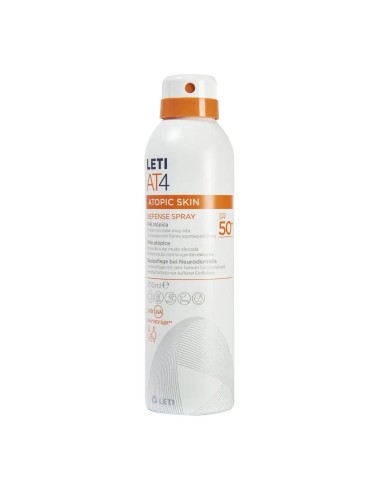 Letiat4 Defense Spray Spf50+, 200 ml