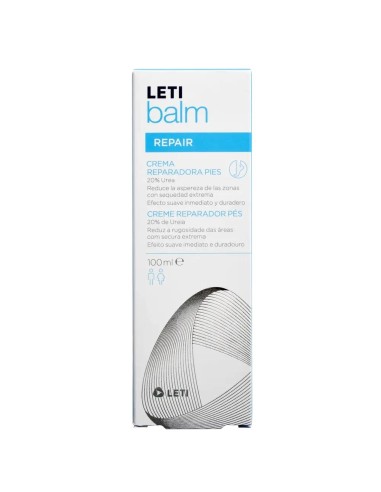 Letibalm Repair Crema Reparadora De Pies, 100 ml