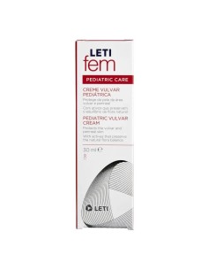 Letifem Paediatric Crema Vulvar, 30 ml