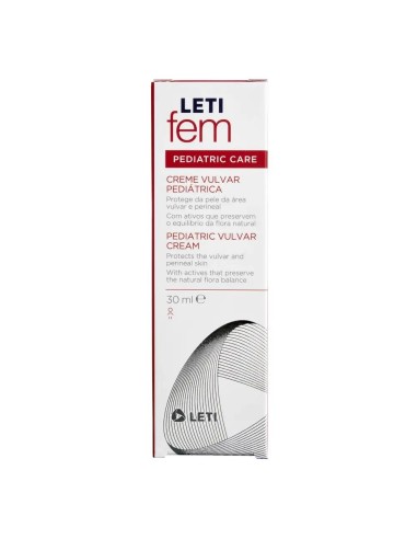 Letifem Paediatric Crema Vulvar, 30 ml