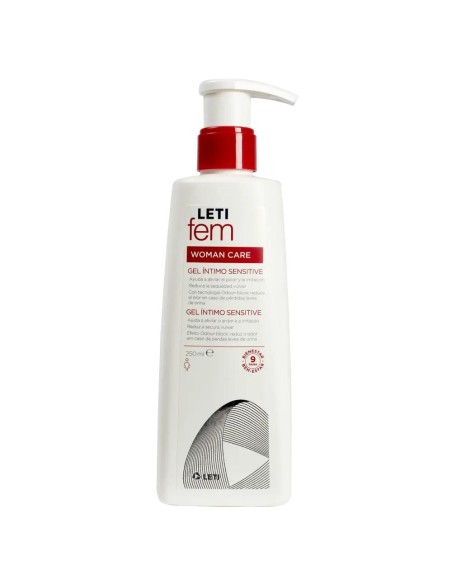 Letifem Woman Gel Íntimo Sensitive, 250 ml