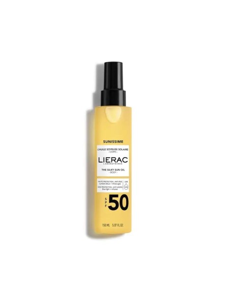 Lierac Aceite Solar Sedoso Spf50, 150 ml