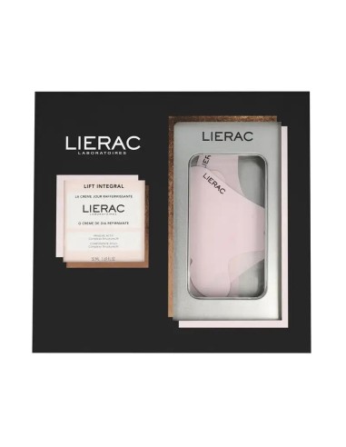 Lierac Lift Integral Cofre Antiedad Crema De Día Reafirmante + Parches Rostro, 50 ml