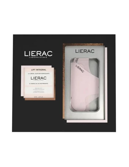 Lierac Lift Integral Cofre Antiedad Crema De Día Reafirmante + Parches Rostro, 50 ml