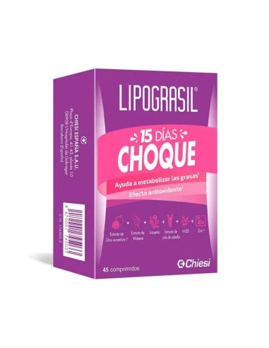 Lipograsil 15 Dias Choque 45 comprimidos