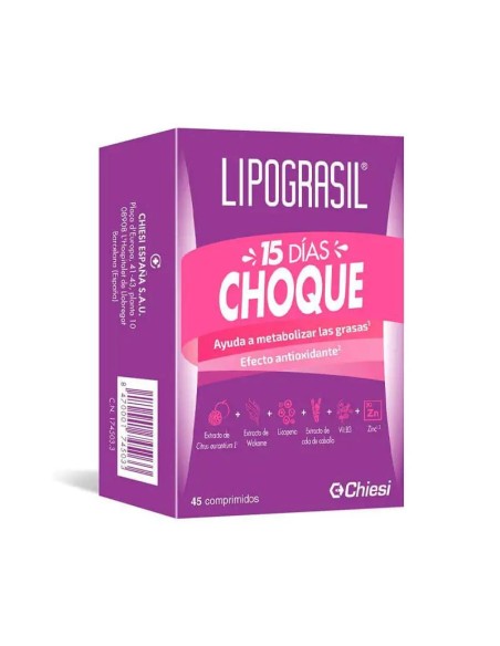 Lipograsil 15 Dias Choque 45 comprimidos