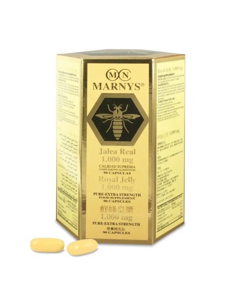 Marnys Jalea Real Y Lecitina 1000 Mg, 90 perlas