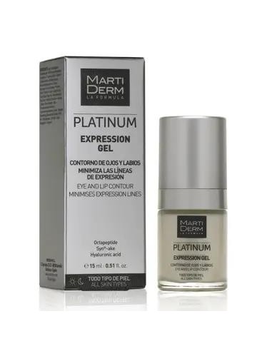 Martiderm Platimnium Expression Gel Contorno de Ojos y Labios 15 ml