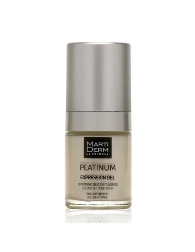 Martiderm Platimnium Expression Gel Contorno de Ojos y Labios 15 ml