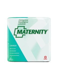 Maternity Compresa Tocológica De Celulosa Grande, 25 unidades 2