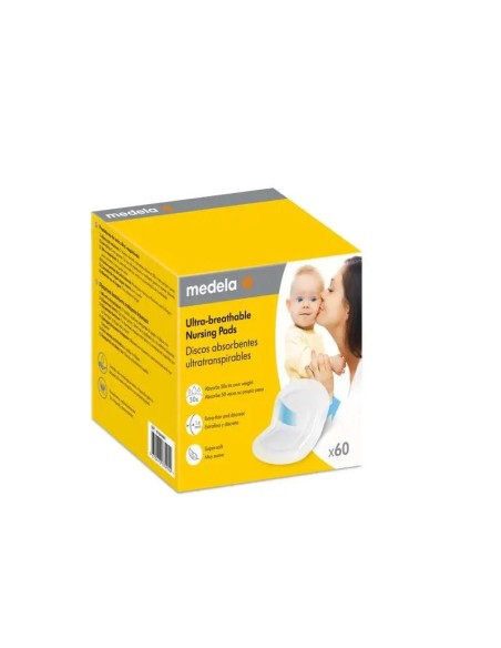 Medela Discos Absorbentes Ultratranspirables 60 Uds