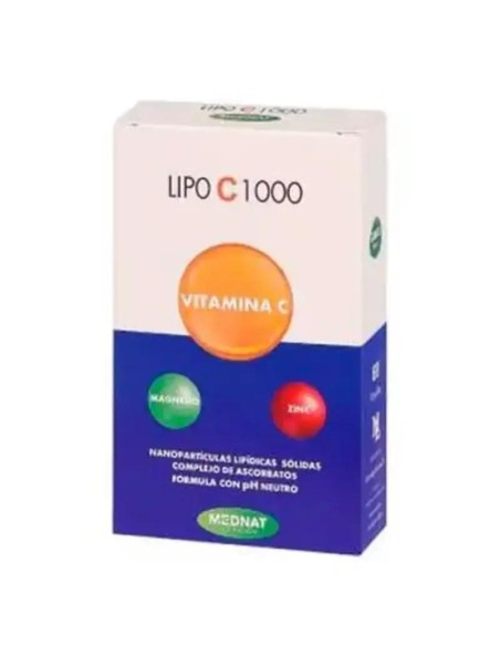Mednat Lipo C 1000 Vitamina C Liposomada 60Cap.