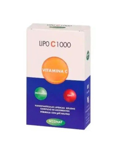 Mednat Lipo C 1000 Vitamina C Liposomada 60Cap.