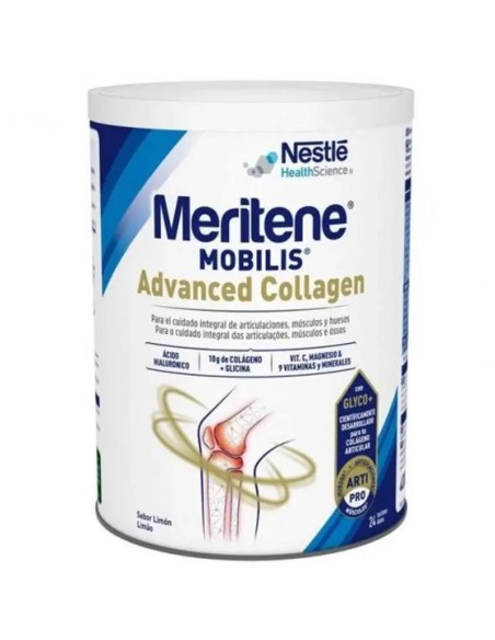 Meritene Mobilis Advanced Collagen Sabor A Limón, 24 raciones de 16,6g