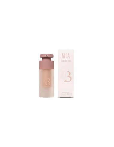 Mia Cosmetics Makeup Warm Beige Foundation Blooming Collection 27 Ml