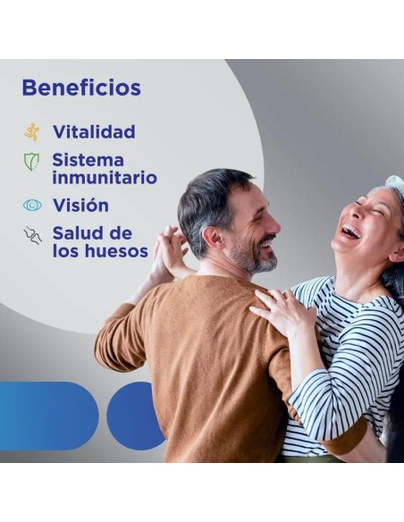 Multicentrum Select 50+ Complemento alimenticio multivitamínico para adultos 50+, 30 comprimidos