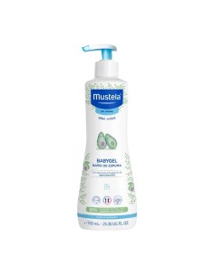 Mustela Babygel Baño Espuma con Aguacate Bio, 750 ml 2
