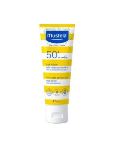 Mustela Leche Solar Muy Alta Protección SPF 50+ Rostro, 40 ml 2
