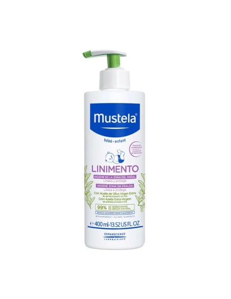 Mustela Linimento Higiene Infantil, 400 ml