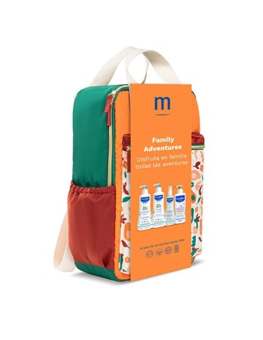 Mustela Mochila Family Adventure Terracota