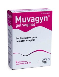 Muvagyn Gel Hidratante Vaginal 8 Tubos 5 ml 2