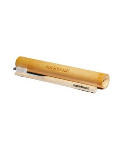Naturbrush Estuche De Bambu Para Cepillo Dental**