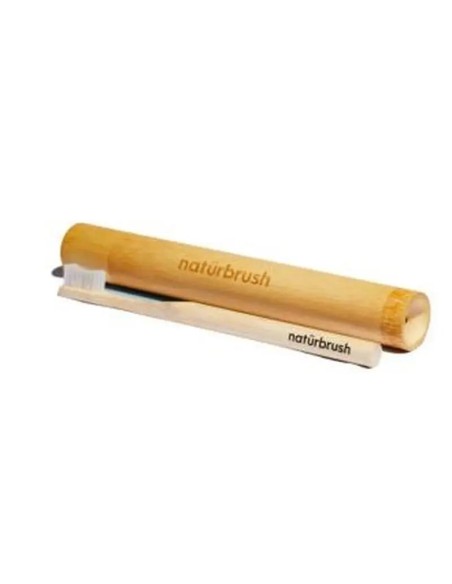 Naturbrush Estuche De Bambu Para Cepillo Dental**