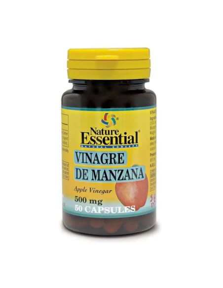 Nature Essential Vinagre De Manzana, 50 cápsulas