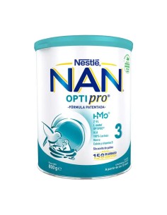 Nestlé Nan Optipro 3 Leche de Crecimiento, 800 gr
