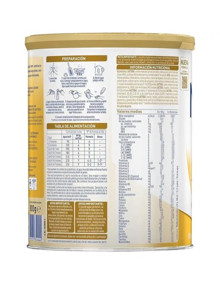 Nestle Nan Supreme Pro 1 Leche de Inicio 800 gr