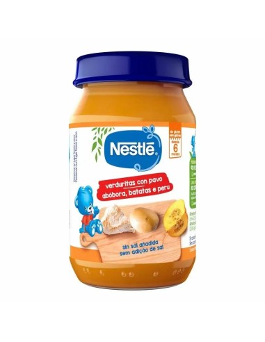 Nestlé Tarritos Savoury De Verduritas Con Pavo, 190g