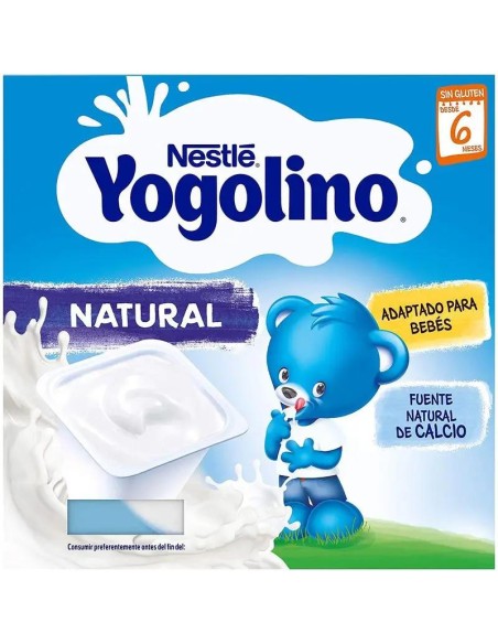 Nestlé Yogolino Natural, 4X100 gr
