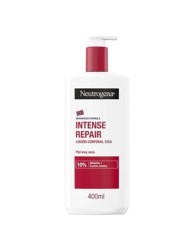 Neutrogena  Crema Hidrantante Corporal Reparadora CICA Piel muy seca, 400 ml