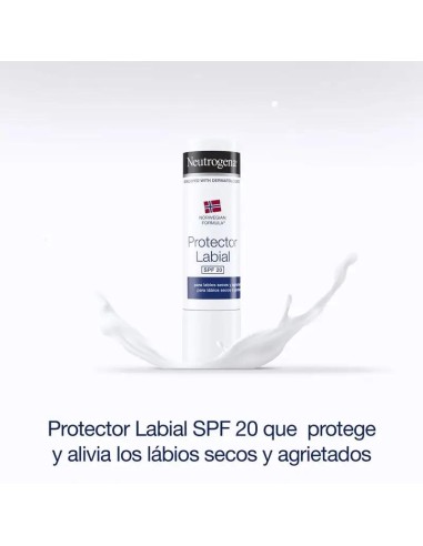 Neutrogena Bálsamo Labial SPF20, 4.8 g