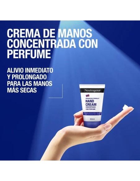 Neutrogena Crema de Manos Reparadora Concentrada con Perfume, 2 x 50 ml