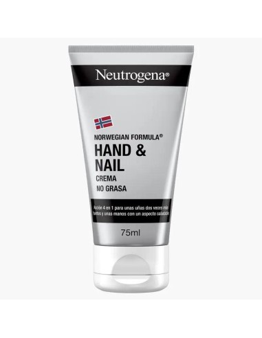 Neutrogena Crema de Manos y Uñas, Reparadora y Fortalecedora, 75 ml